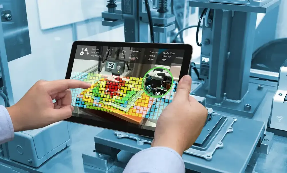 Augmented reality smart manufacturing