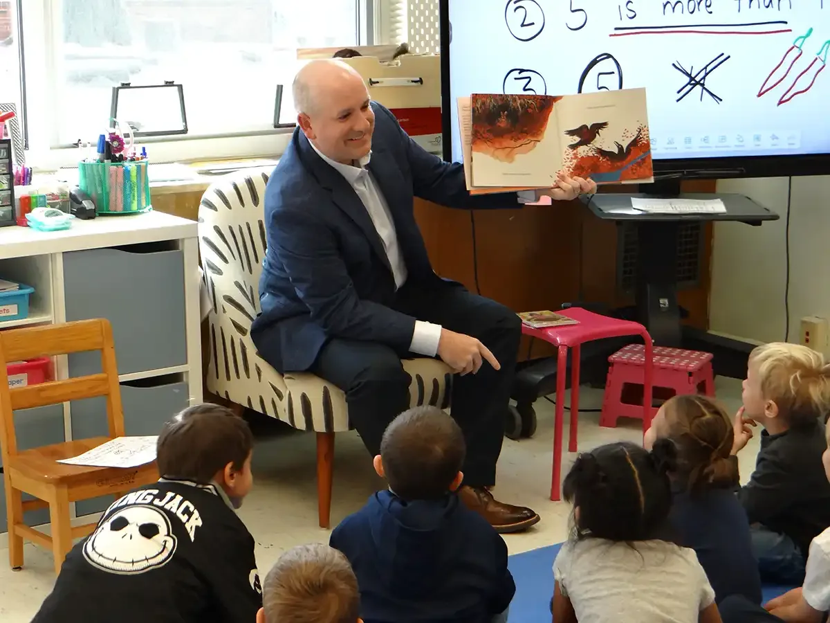 Jon Ulbrich Reads to MYB