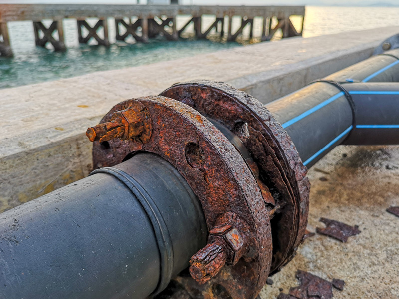 Saltwater Corrosion with Stainless Steel Ulbrich