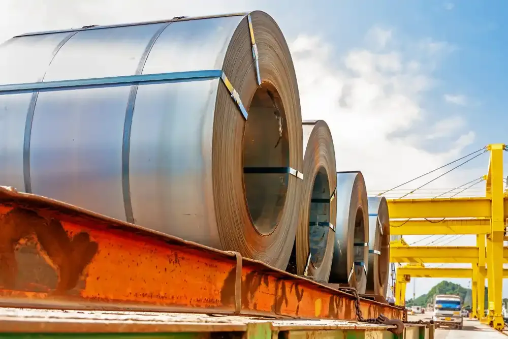 Steel coil imports