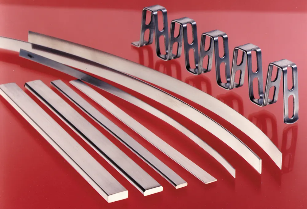 Copper flat wire - nickel plated copper strip