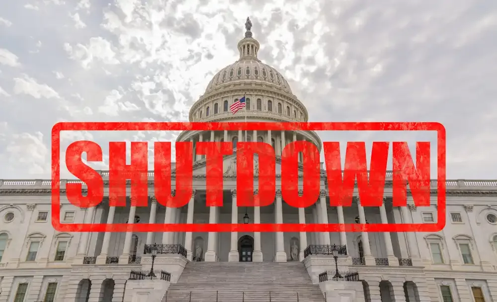 US 15th government shutdown