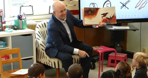 Ulbrich Brings the Joy of Storytime to Local Classrooms