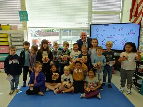 Jon Ulbrich with MYB Students