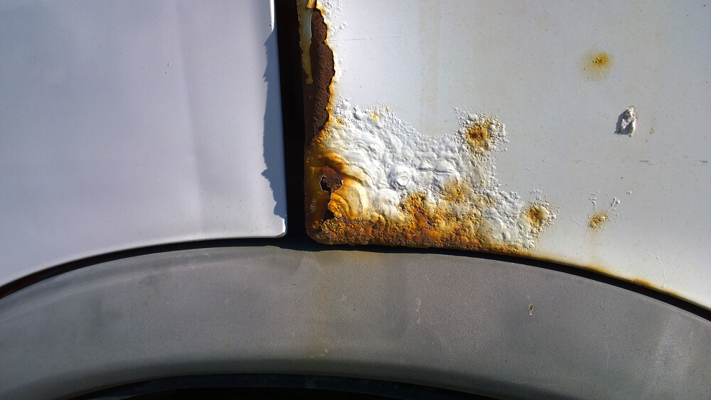 Corrosion on Car Panel