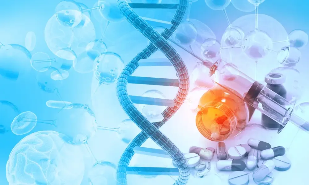 medical dna helix research drugs
