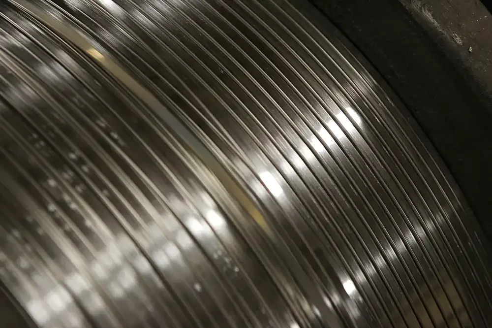 precision strip close up