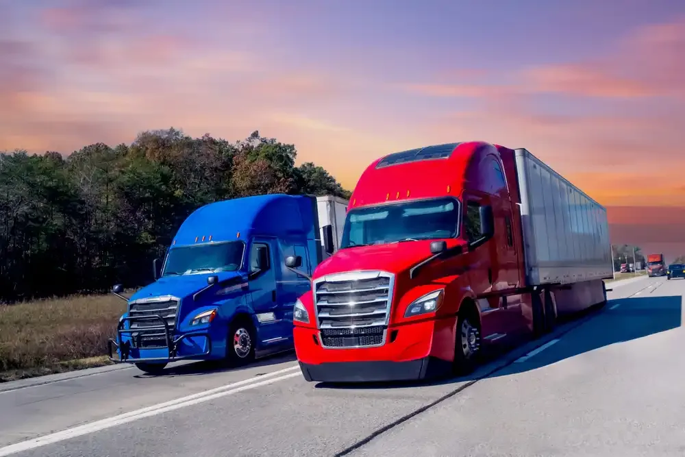 Semi trucks