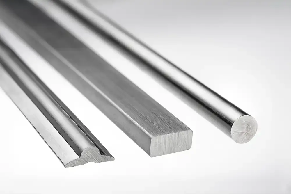 shaped wire close up