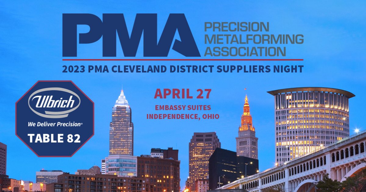 PMA Cleveland District Suppliers Night 2023 | Ulbrich