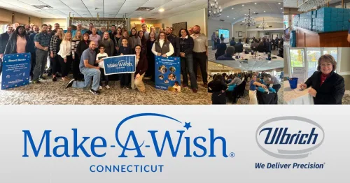 Ulbrich Employees Unite for Leadership, Learning, and Giving Back: A Special Day with Make-A-Wish