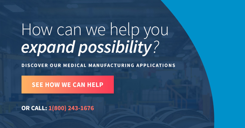 Discover our medical manufacturing applications